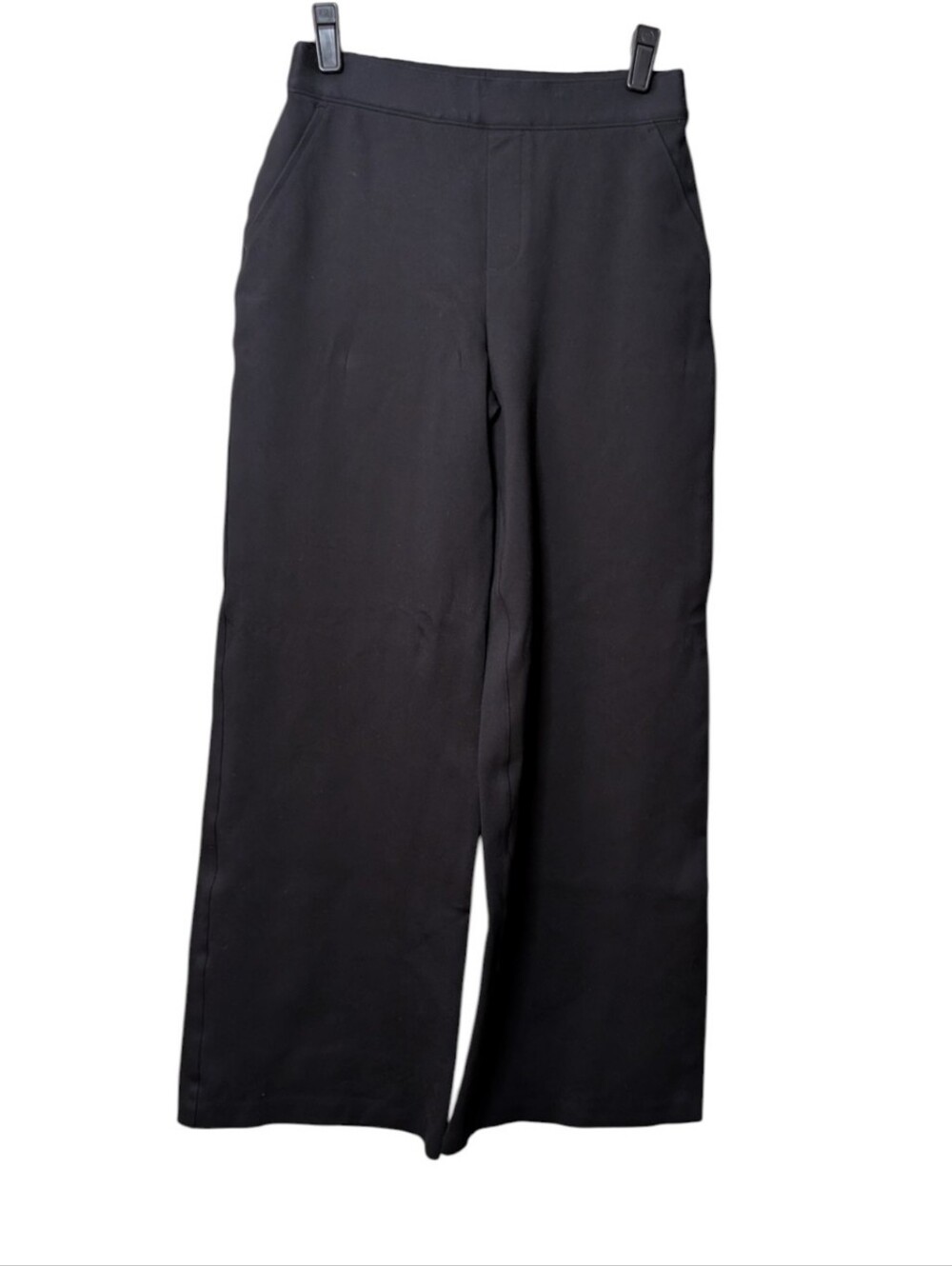 SPANX Black Wide Leg Pants